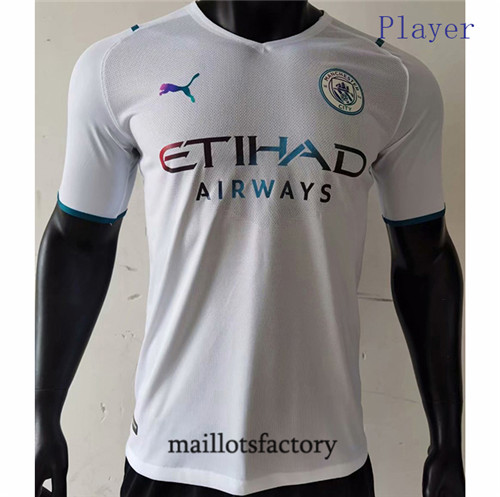 Grossiste Maillot du Manchester City Player 2021/22 Exterieur