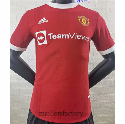 Grossiste Maillot de Player Manchester United 2021/22 Domicile