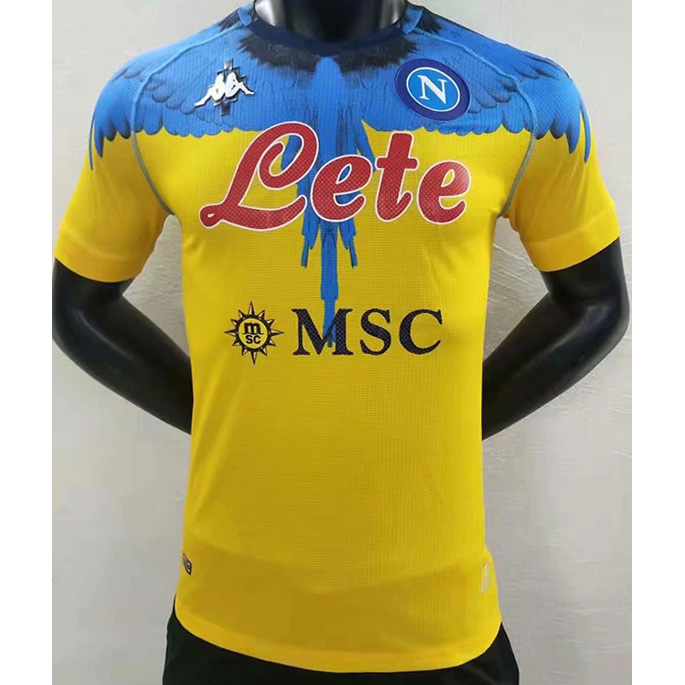 Achat Maillot de Player Naples 2020/21 Gardien de but Jaune