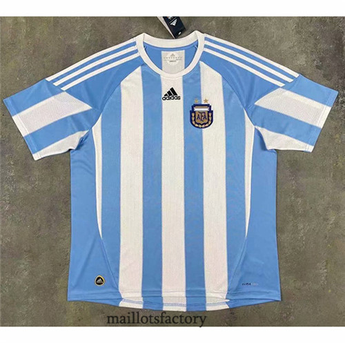 Soldes Maillot du Retro Argentine 2010 Domicile