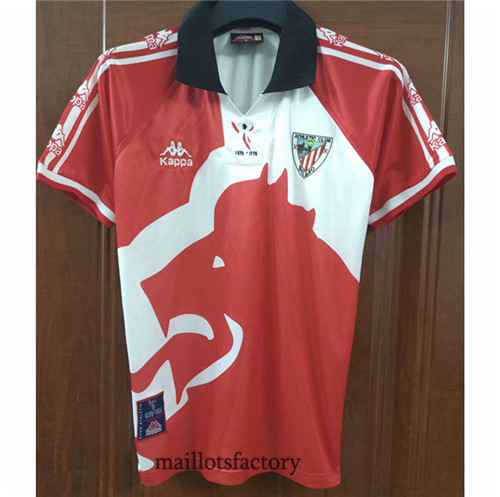 Soldes Maillot du Retro Athletic Bilbao 1998 Domicile