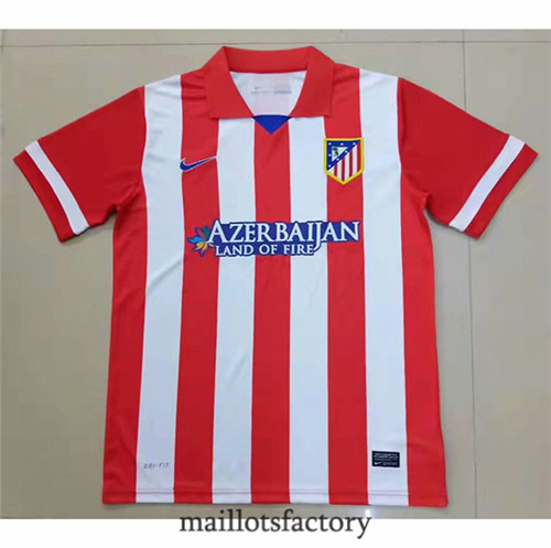 Soldes Maillot du Retro Atletico Madrid 2013-14 Domicile