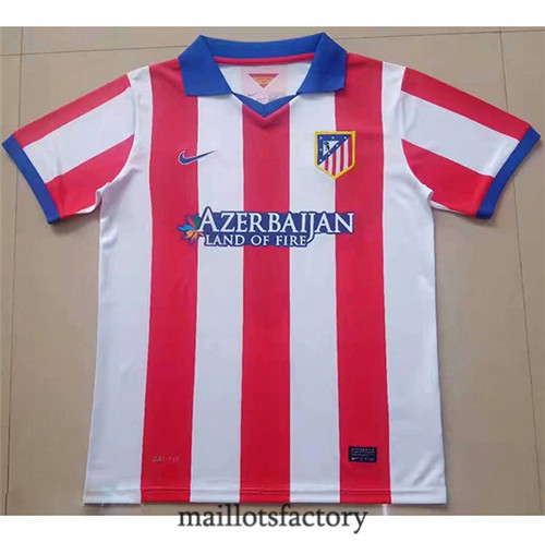 Soldes Maillot du Retro Atletico Madrid 2014 Domicile