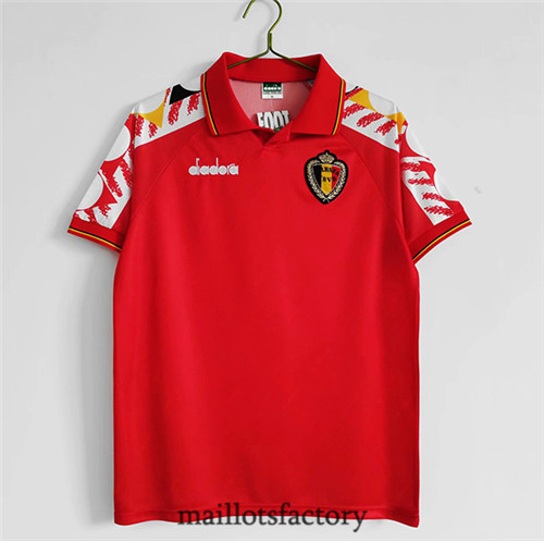 Soldes Maillot du Retro Belgique 1995 Domicile