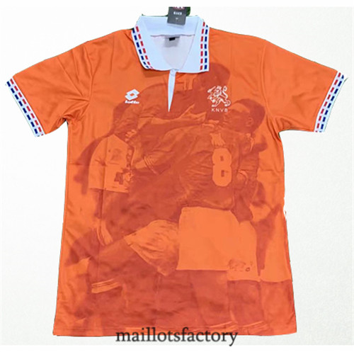 Soldes Maillot du Retro Pays-Bas 1996 Domicile