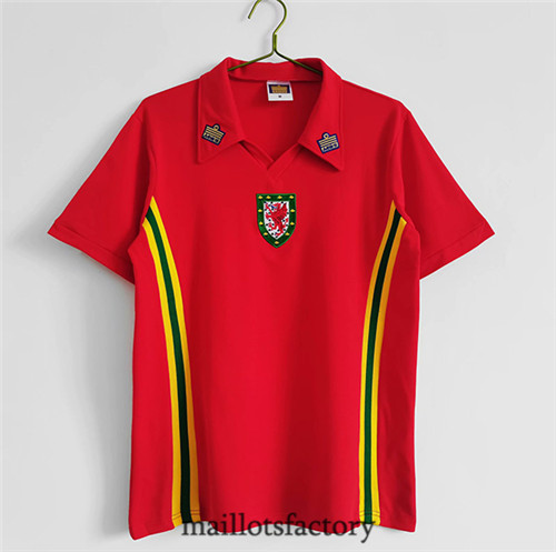 Soldes Maillot du Retro Wales 1970 Domicile