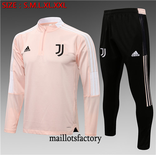 Soldes Survetement du foot Juventus 2021/22 Rose