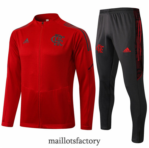 Site Veste Survetement du foot Flamengo 2021/22 Rouge