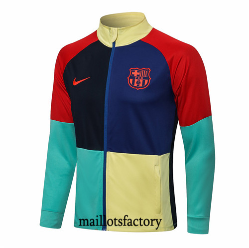 Prix Veste foot Barcelone 2021/22 Jaune/Rouge/Bleu/vert