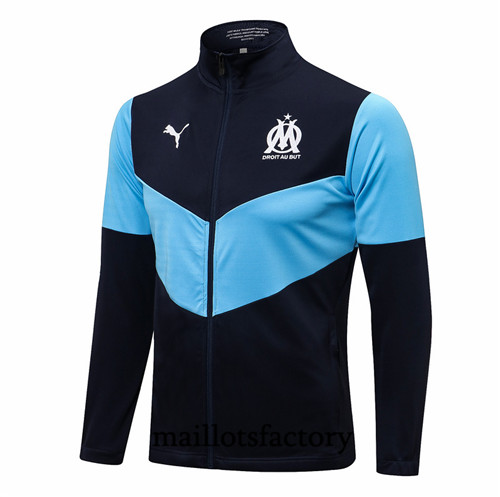 Prix Veste foot Marseille 2021/22 Bleu Marine