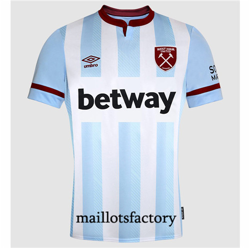 Grossiste Maillot du West Ham United 2021/22 Exterieur