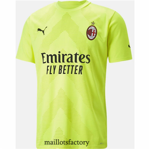 Achat Maillot du AC Milan 2022/23 Gardien de but Vert y083