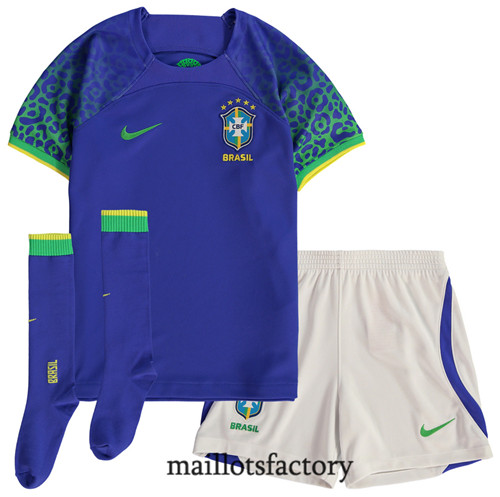 Achat Maillot du Brésil Enfant 2022/23 Exterieur y129