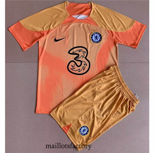 Achat Maillot du Chelsea Enfant Gardien de but 2022/23 Orange y148