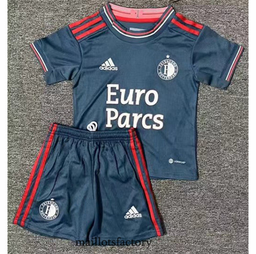 Achat Maillot du Feyenoord Enfant 2022/23 Exterieur y096