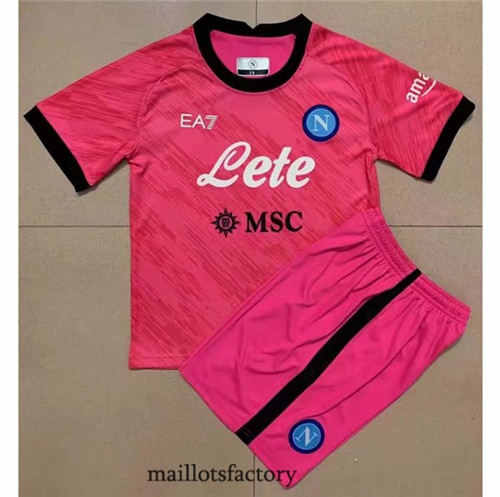 Achat Maillot du Naples Enfant Gardien de but 2022/23 Rose y168