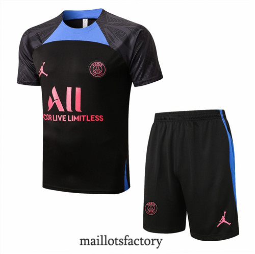 Achat Kit d'entrainement Maillot du Paris PSG + Short 2022/23 Bleu Marine y838