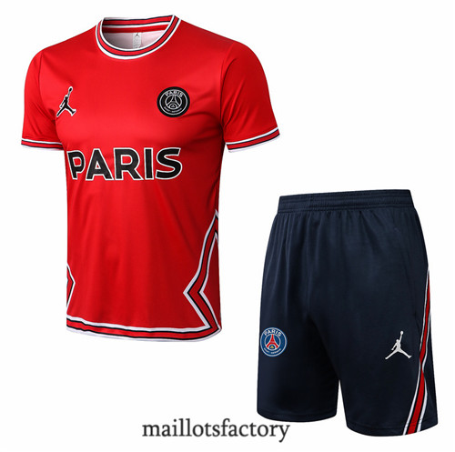 Achat Kit d'entrainement Maillot du Paris PSG + Short 2022/23 Blanc/Bleu Marine y839