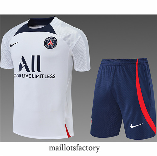 Achat Kit d'entrainement Maillot du Paris PSG + Short 2022/23 Bleu Marine y848