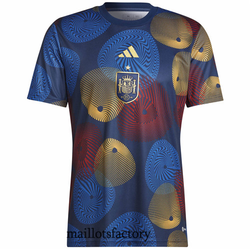 Achat Maillot du Espagne 2022/23 Pre Match training y225