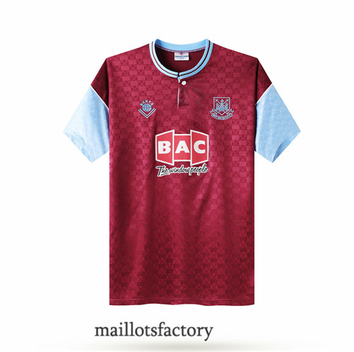 Achat Maillot du Retro West Ham United 1989-90 Domicile y322