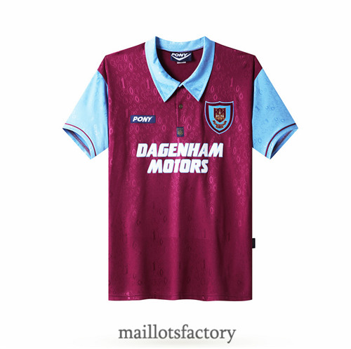 Achat Maillot du Retro West Ham United 1995-1997 Domicile y326