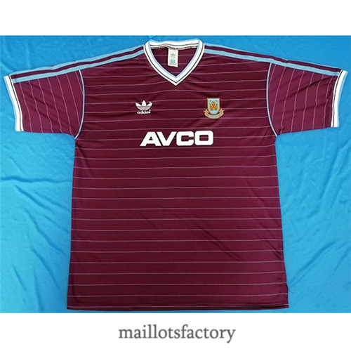 Achat Maillot du Retro West Ham United 1986 Domicile y328