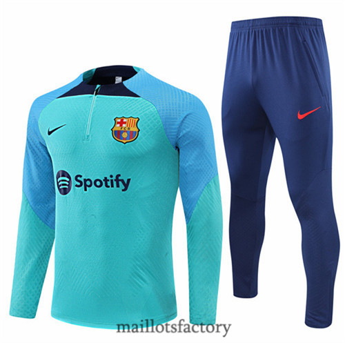 Achat Survetement du foot Player Barcelone 2022/23 Bleu y440