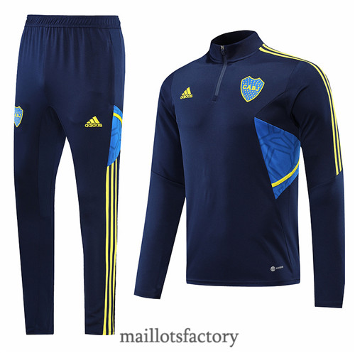 Achat Survetement du foot Boca Juniors 2022/23 Bleu Marine y368