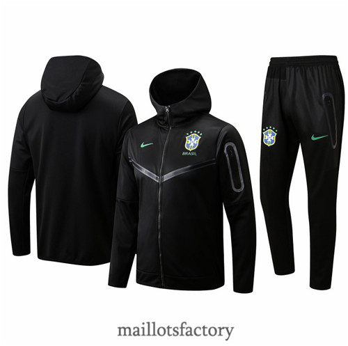 Achat Survetement du foot Brésil 2022/23 Vert/Bleu Marine y515