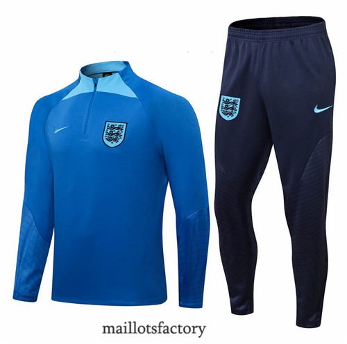 Achat Survetement Enfant du foot Angleterre 2022/23 Bleu y685