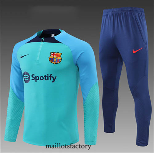 Achat Survetement Enfant du foot Barcelone 2022/23 Bleu y654