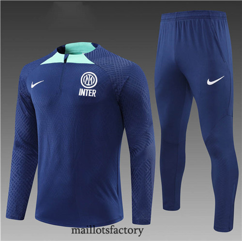 Achat Survetement Enfant du foot Inter Milan Player 2022/23 Bleu Marine y719