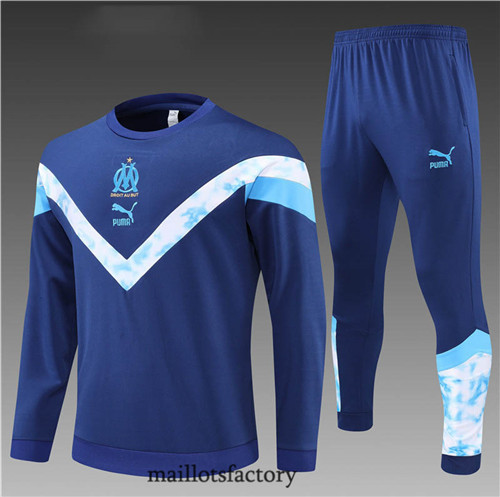 Achat Survetement Enfant du foot Marseille 2022/23 Bleu Marine y668