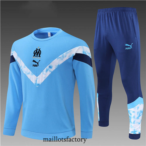 Achat Survetement Enfant du foot Marseille 2022/23 Bleu y669