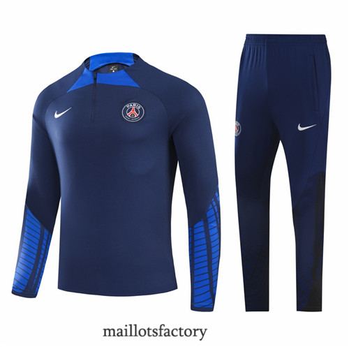 Achat Survetement Enfant du foot Paris PSG 2022/23 Bleu Marine y681