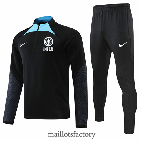 Achat Survetement du foot Inter Milan 2022/23 Noir y623