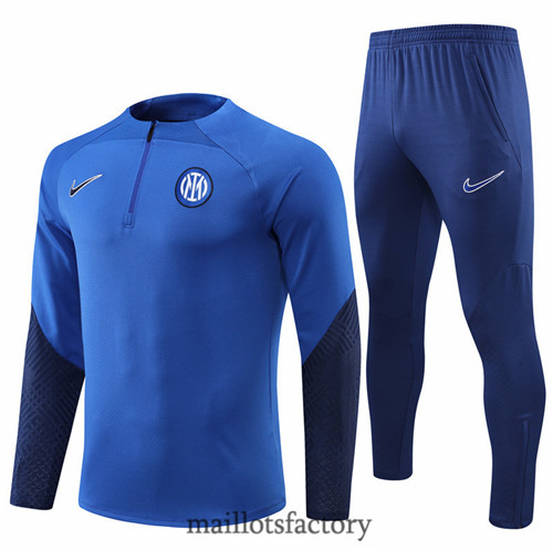 Achat Survetement du foot Inter Milan 2022/23 Bleu y625