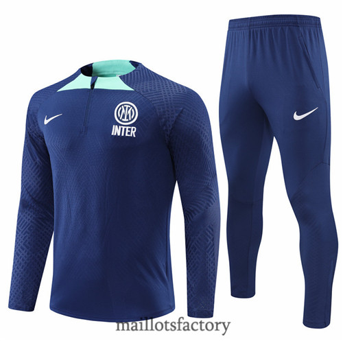 Achat Survetement du foot Player Inter Milan 2022/23 Bleu Marine y631