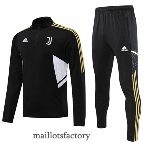 Achat Survetement du foot Juventus 2022/23 Noir y636