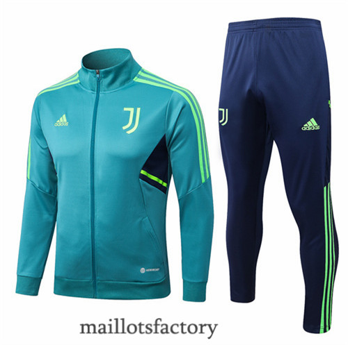 Achat Veste Survetement du foot Juventus 2022/23 Bleu y638