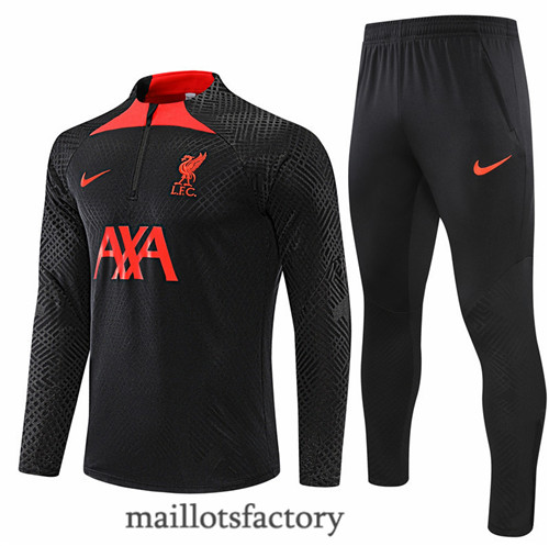 Achat Survetement du foot Player Liverpool 2022/23 Noir y579