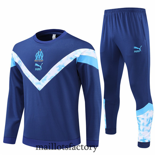 Achat Survetement du foot Marseille 2022/23 Bleu y468