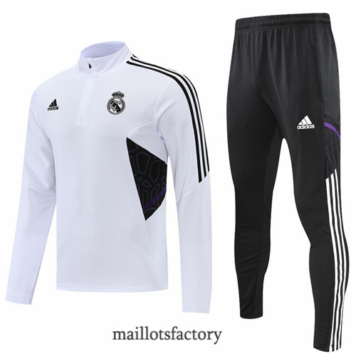 Achat Survetement du foot Real Madrid 2022/23 Noir y450