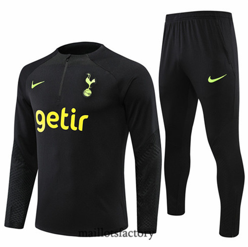 Achat Survetement du foot Tottenham Hotspur 2022/23 Noir y614