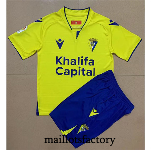 maillotsfactory: Maillot du Cadiz CF Enfant 2022/23 Domicile fiable