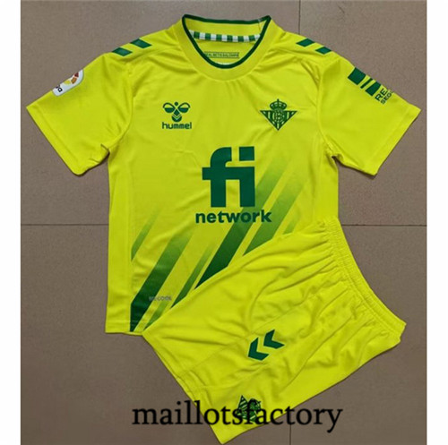 maillotsfactory: Maillot du Real Betis Enfant 2022/23 Gardien de but Jaune fiable