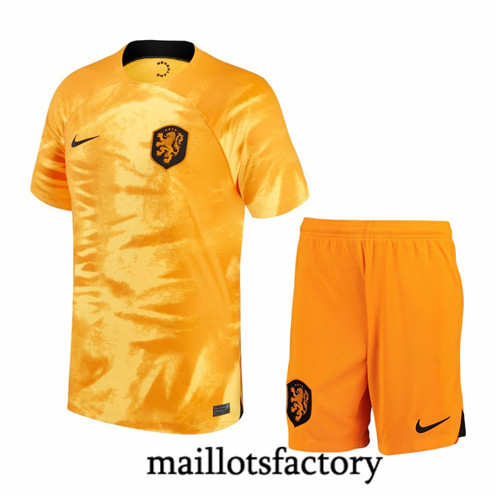 maillotsfactory: Maillot du Pays-Bas Enfant 2022/23 Domicile fiable