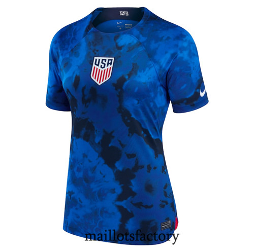 maillotsfactory: Maillot du Etats-Unis Femme 2022/23 Exterieur fiable