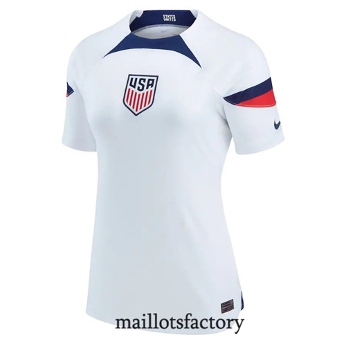 maillotsfactory: Maillot du Etats-Unis Femme 2022/23 Domicile fiable